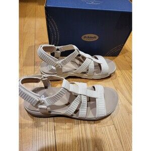 Dr. Scholl's Shoes Women's Adalia Sport Sandal - Seashell Beige - Size 11 US